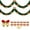 D, variant on OAVQHLG3B 6.5Ft Christmas Garland with 12 Bows, Christmas Tinsel Garlands Christmas Metallic Twist Garland Xmas Tree Decorations for Holiday Party Supplies