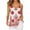 Tank Top / Camisole - Red, variant on Xdegoge Spaghetti Strap Tank Top Floral Printed Spaghetti Strap V Neck Tops Flowy Sleeveless Summer Beach Vacation Spring Summer Clothes