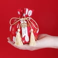 thumbnail image 5 of hejhncii Luxurious Fabric Candy Bags Traditional Chinese Wedding Design Efficient Drawstring Party Favors For Engagements Receptions, 5 of 18