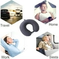 thumbnail image 6 of LAMIRO U Shaped Pillow For Neck,100% Pure Memory Foam U Shaped Neck Pillow,Memory Foam Neck Pillow,Neck Pillow For Pain Relief Sleep,Curve Pillow,Cervical Pillow,Neck Pillow For Recline, 6 of 7