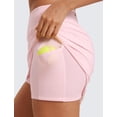 thumbnail image 5 of Falda CRZ YOGA Mini Skort de Golf de Cintura Alta Rosa M, 5 of 5