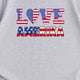 thumbnail image 5 of Gibobby Blusas De Moda Camiseta de verano para niños, camiseta de manga corta para niños del Día de la Independencia para niños y niñas, bebés, niños, niñas y niños(Gris, 3-4 Años), 5 of 5