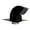Black, variant on Goose Neck Painted Exhaust Roof Vent with Extension (4 Inch, Brown)