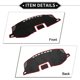 thumbnail image 5 of Funda de alfombrilla de tablero de Unique Bargains de alta configuración con audio compatible para Lexus CT200 11-19, poliéster negro y rojo, 5 of 7