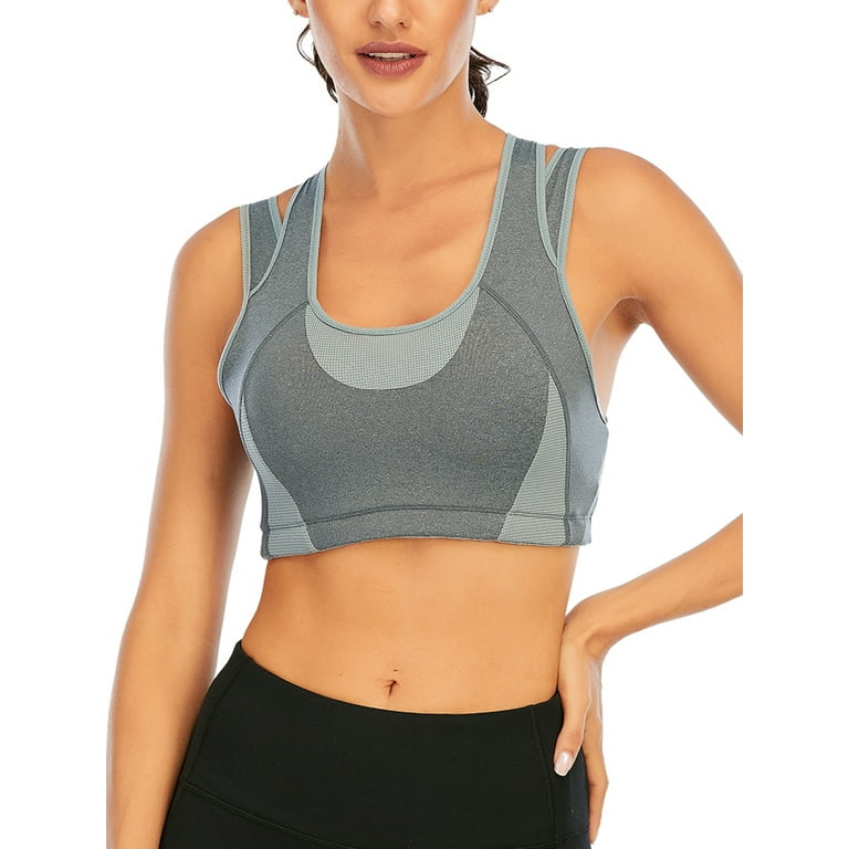 U Back Womens Sports Bras High Support Full Support High Impact
