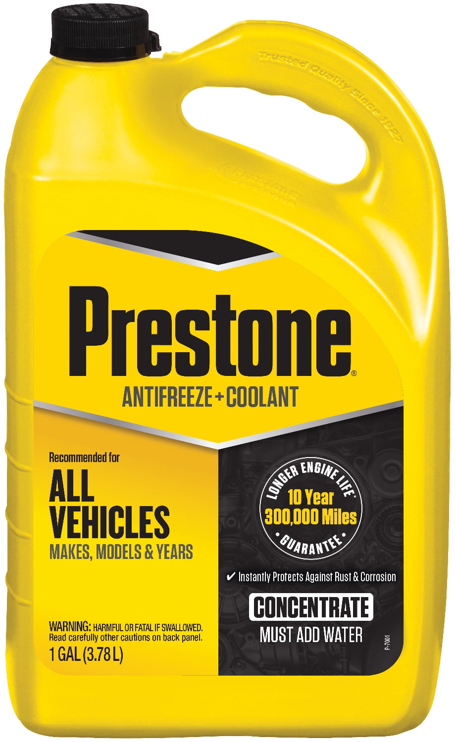 Prestone All Vehicles - 10yr/300k mi- Antifreeze+Coolant (1 Gal - Concentrate)