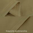 thumbnail image 5 of Flxxie Envelope King Pillowcases Set of 2, 500TC Egyptian Cotton, 20x36, Khaki - Luxury Hotel Style Bedding, 5 of 7