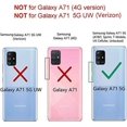 thumbnail image 2 of for Galaxy A71 5G Case,Samsung A71 5G Case,[NOT for Verizon A71 5G UW] [Military Grade] Ring Car Mount Kickstand Hybrid Hard PC Soft TPU Shockproof Protective Case for A71 5G (Silver), 2 of 14