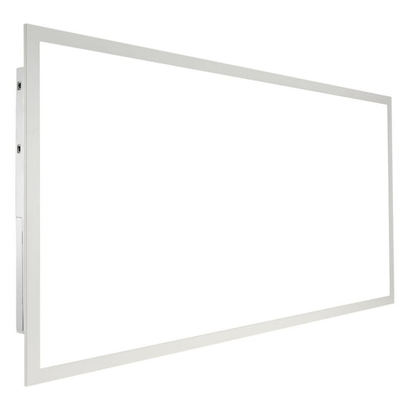 VEVOR 1 Pack 2x4 FT LED Flat Panel Light, 6000LM 50W, Surface Mount LED Drop Ceiling Light Fixture with Adjustable Color Temperature 3500K/4000K/5000K, Ultra Thin for Home Off Tested to UL Standards