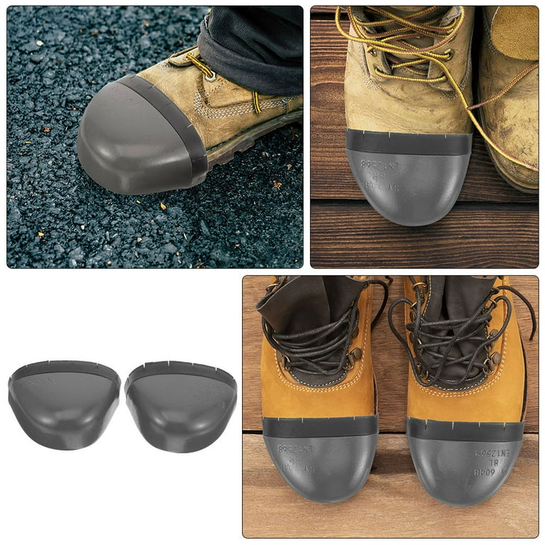 Hytrove Protective Shoe Cover Pair Steel Grey Safety Toe Guard