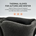 thumbnail image 3 of FINGER TEN Winter Gloves Touchscreen for Kids Boys Girls Running Thermal Gloves for Cold Weather, Youth Lightweight Warm Touch Screen Gloves for Texting Hiking Skating Football Soccer, 3 of 6