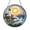 Acrylic 3.5 Inch, variant on Coastal Lighthouse Glass Window Decor, Sunset Ocean Suncatcher Hanging Art, Nautical Style Ornament for Beach Inspired Space