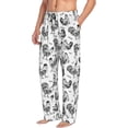 thumbnail image 6 of Rateoe Retro Rooster Pattern Men’s Ultra-Soft Comfy Pajama Lounge Pants Sleepwear,Comfortable Lounge Wear,lightweight Pajamas, Casual Home Wear-Medium, 6 of 6
