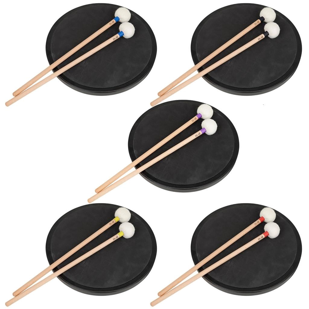 Yihuala 1 Pair Timpani Drum Stick Felt Drumstick Hammer Percussion Band Stick Drum Percussion Accessory