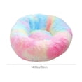 thumbnail image 2 of AZXY Donut Dog Beds,Warm Small Cat Bed,Round Washable Dog Bed,Chew Proof Funny Fuzzy Pet Beds Pink, 2 of 6