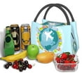 thumbnail image 3 of Disketp Dreaming Travel Insulated Bags, Insulated Cooler Bag Totes for Lunch Beach Camping, 3 of 6