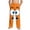 Orange, variant on Boys Funny Face Graphic Print Sweatpants Casual Pants Joggers with Pockets Elastic Waistband Soft Stretchy Polyester Spandex Lounge Trousers for Kids 4-14 Blue,Size 12 T