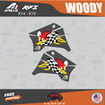 thumbnail image 3 of Kalair GFX Graphics Kit for Apollo RFZ X4-X6 X14-X19 (All Years) Woody Series, 3 of 5