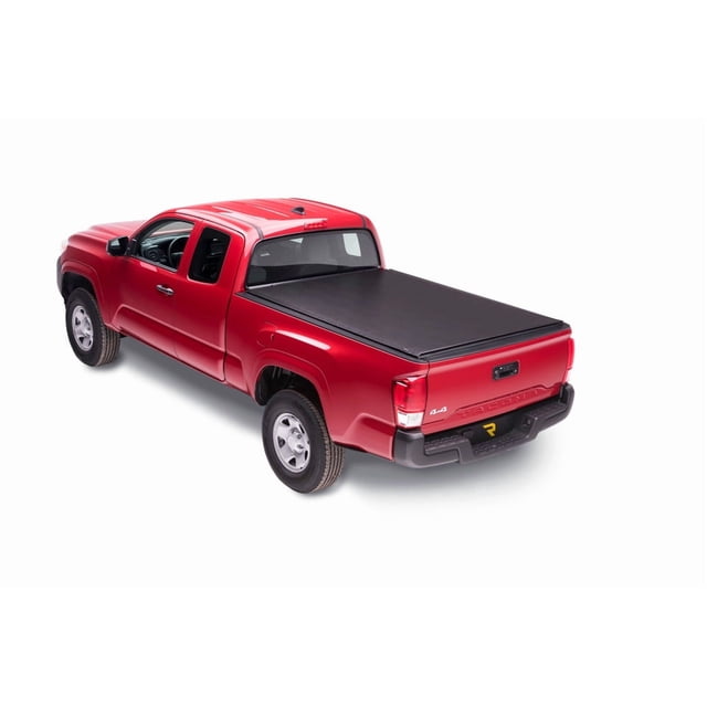 Truxedo Tonneau Cover 556101 Lo Pro; Soft Roll-Up Hook And Loop; Lockable Using Tailgate Handle Lock; Black; Vinyl