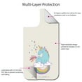 thumbnail image 4 of DistinctInk Custom SKIN / DECAL compatible with OtterBox Defender for iPhone 11 Pro (5.8" Screen) - Unicorn Rainbow - Magic Is All Around Us, 4 of 5