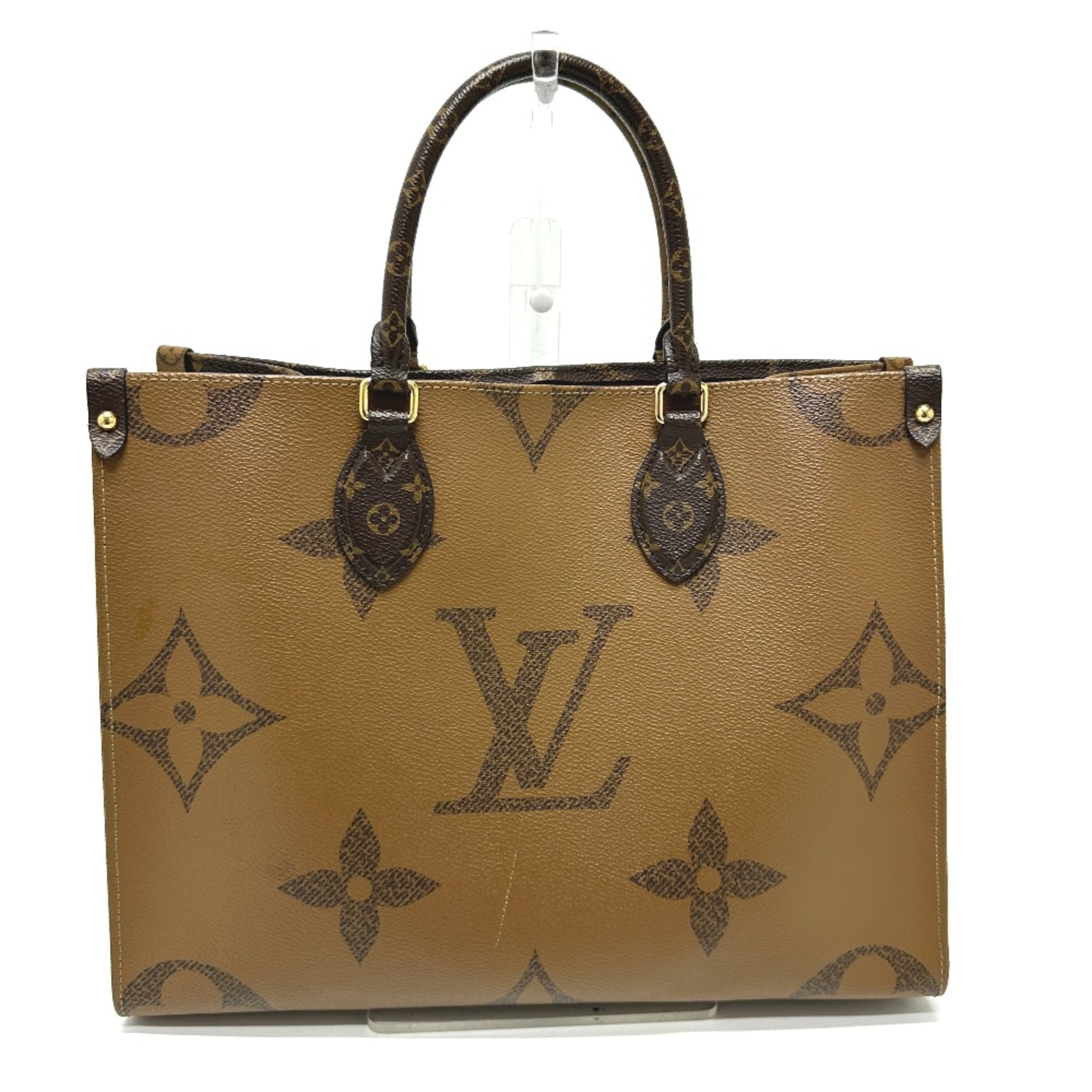 Louis Vuitton ダークブラウン トートバッグ LOUIS VUITTON M44111 Monogram Traceage Tote Shoulder Bag