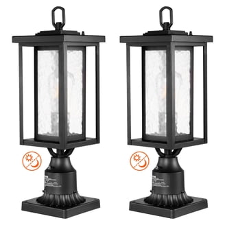Heath® Zenith HZ-4392-BK Motion Activated 360° Post Light