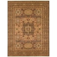thumbnail image 2 of Rugs.com Amina Collection Rug – 9' x 12' Brown Flatweave Rug Perfect For Living Rooms, Large Dining Rooms, Open Floorplans, 2 of 8