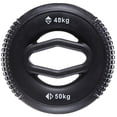 thumbnail image 1 of Fortalecedor agarre barra paralela Entrenamiento fuerza del brazo Fortalecedor agarre barra paralela hueca Anillo agarre silicona para fitness doble fuerza (negro 40-50 kg), 1 of 9