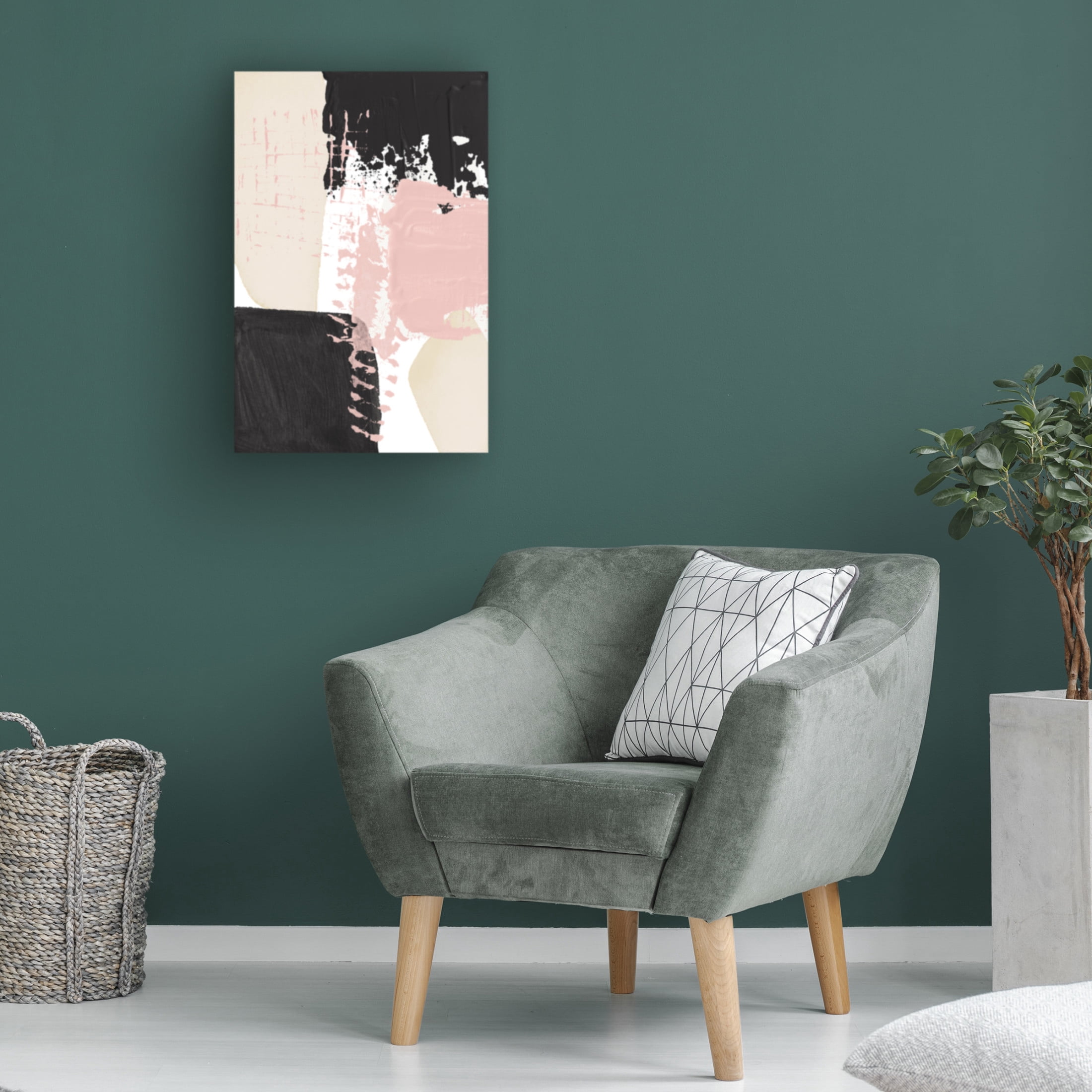 Trademark Fine Art Sally Ann Moss Expression of calm 3 Canvas Wall Art