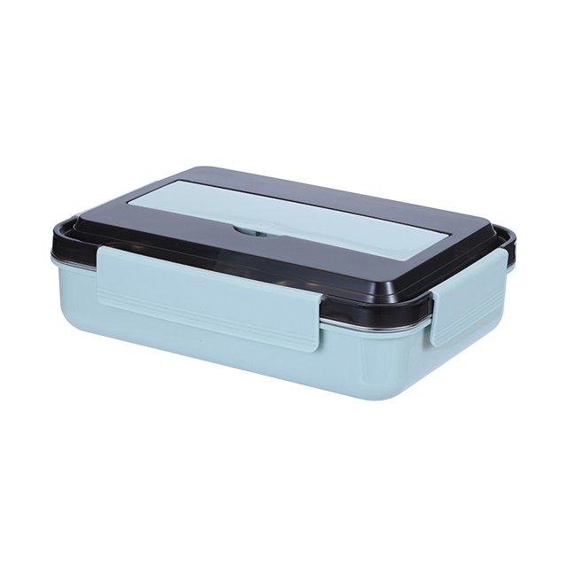 Agiferg Stainless Steel Lunch Box Office Worker Lunch Box Thermal Insulation Large-capacity Lunch Box Student Portable Tableware Box