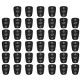 thumbnail image 1 of Pad Key 3 botones de goma para Hyundai Kia Flip Remote Car Shell (con letra), 1 of 6