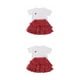 thumbnail image 1 of Minnieouse Banquete Boda Evento Niñas Cuello Camiseta Conjunto Verano Niños Algodón Tops Kit Ropa Regalo de cumpleaños Type3 NO3, 1 of 6