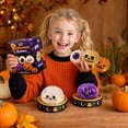thumbnail image 5 of Halloween Spooky Ghost Dumpling, Dumplings Squish with Steamer Stress Balls Stress Relief Fidget Sensory for Holiday & Birthday Gifts, 5 of 9