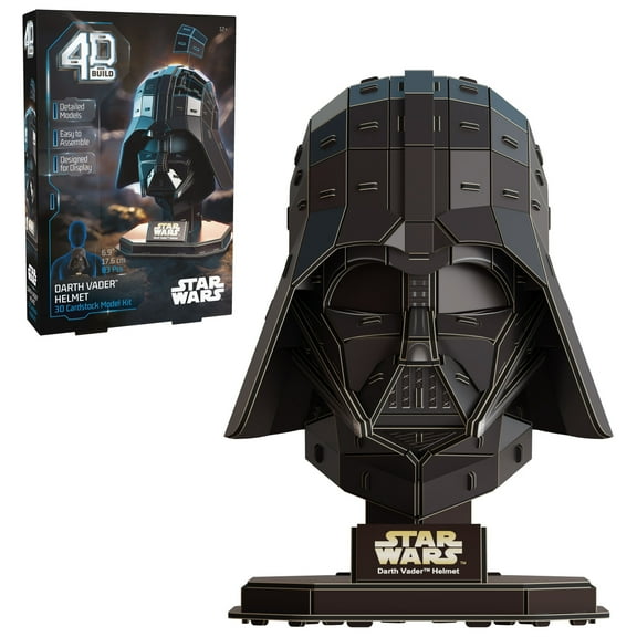 4D Build, Star Wars Darth Vader 3D Cardstock Model Kit