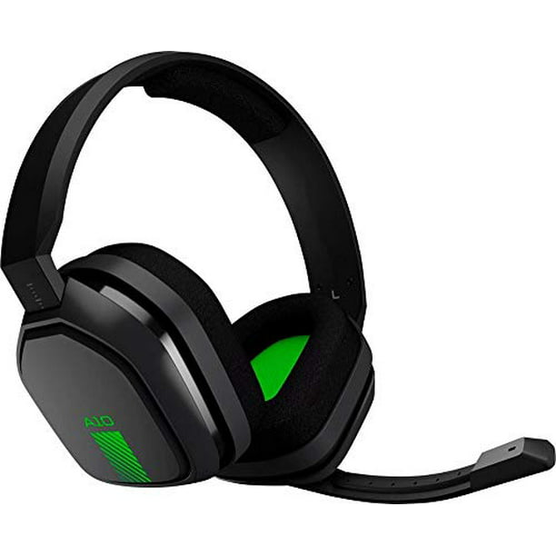 einde Technologie mentaal ASTRO Gaming A10 Headset for Xbox One/Nintendo Switch / PS4 / PC and Mac -  Wired 3.5mm and Boom Mic by Logitech - Bulk Packaging - Green/Black -  Walmart.com