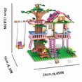 thumbnail image 6 of 504pcs Friends City Tree House Summer Holiday Villa Castle Building Blocks Sets Figures Garden DIY Toys for Kids Girl Birthday Gift, 6 of 7