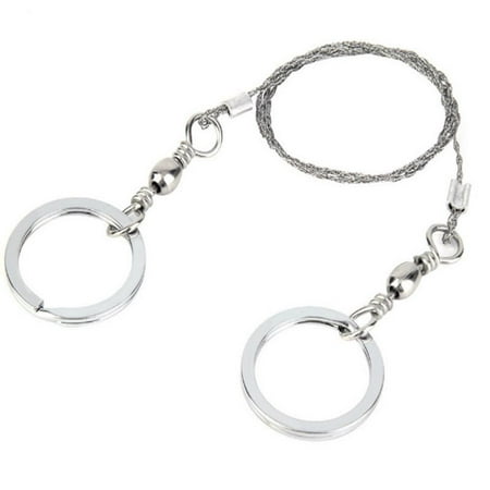 

Holiday Clearance Steel Wire Saw Scroll Saw Wilderness Camping Hunting Survival Tool