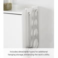 thumbnail image 6 of Yamazaki Home Concealable Spice Rack, White, Steel, No Assembly, 6 of 7