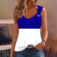 thumbnail image 1 of Puntoco Camisetas ajustadas para mujer Camiseta sin mangas de color liso para mujer Camiseta sin mangas holgada, 1 of 4