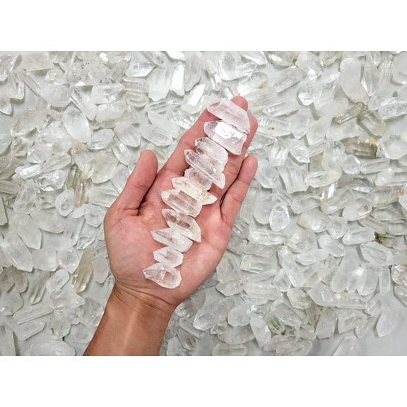 Mini Quartz Crystal Points Bulk Wholesale Lot