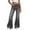 Black, variant on sususu Women's Stretch Denim Flared Bootcut Jeans High Waist Slim Fit Trousers With Long Bottom Length Comfortable Everyday Wear,Black,M