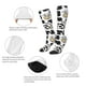 thumbnail image 3 of Fotbe Cow Calcetas Divertidas Estampadas para Hombre y Mujer, Calcetas de Algodón hasta la Rodilla para Caminar, Correr, Enfermería y Embarazo, 3 of 6