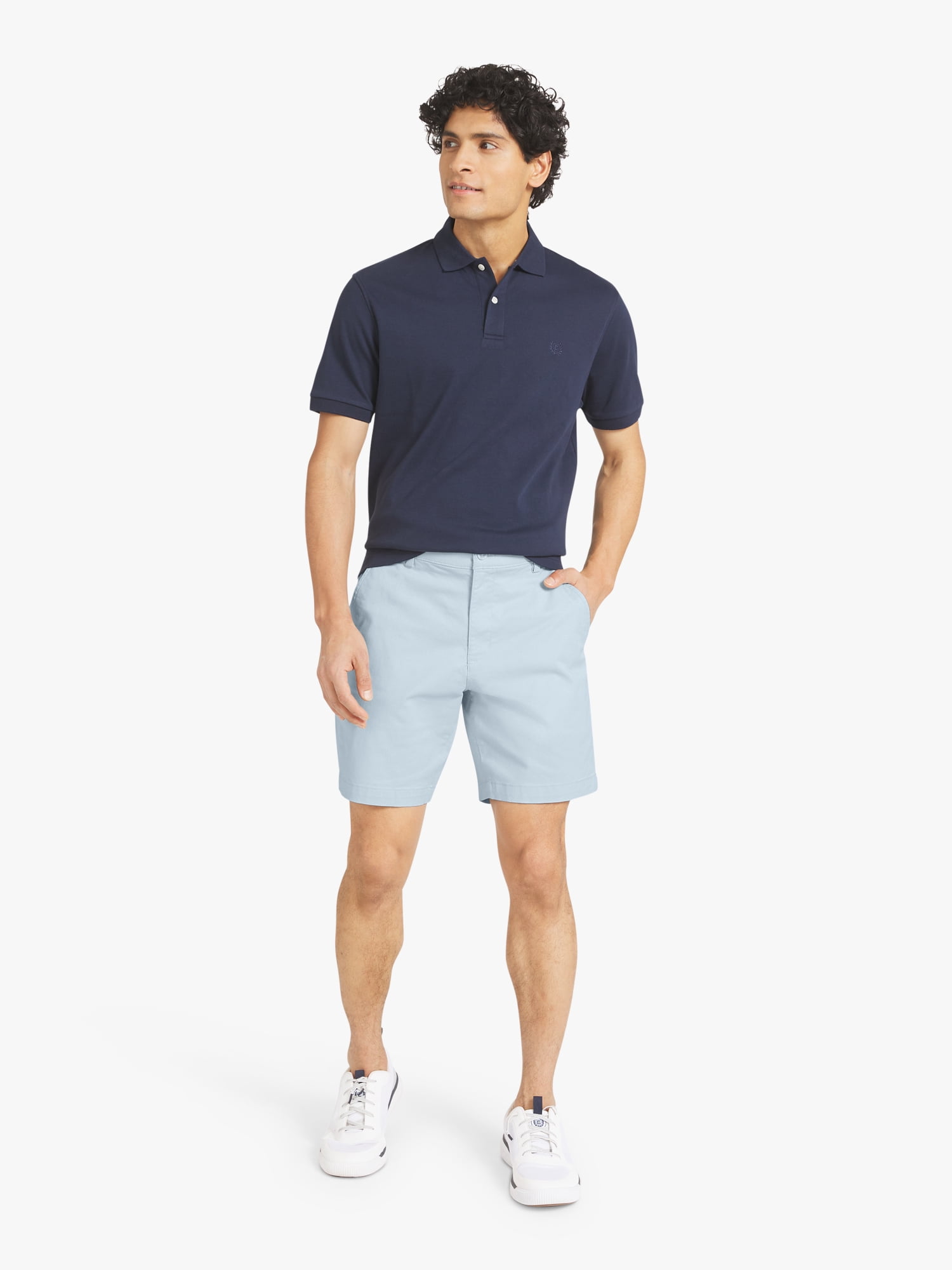 Chaps Men's & Big Men's Flat Front Shorts, Sizes 30-42, 8" Inseam