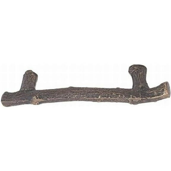 3 in. Center to Center Twig Cabinet Pull, Medium Bronze