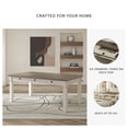 thumbnail image 5 of Signature Design by Ashley Bolanburg Dining Table in White, 5 of 7
