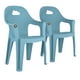thumbnail image 1 of 2 Sillas Rattan Nube Infantil Azul, 1 of 4