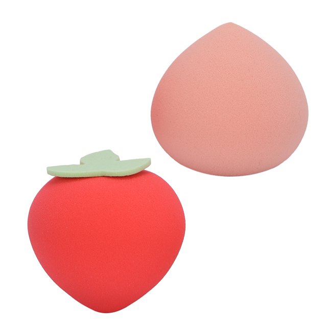 Esponja de belleza, licuadora de maquillaje Esponja de maquillaje elástica suave en forma de fruta para salón de belleza para sala de polvo para el hogar para dormitorio Unbranded 1410210044211