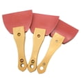 thumbnail image 2 of DOLITY 3 Pieces Professional Putty Knife Paint Scraper Home Decor Spackle Blade Scraper, 2 of 5
