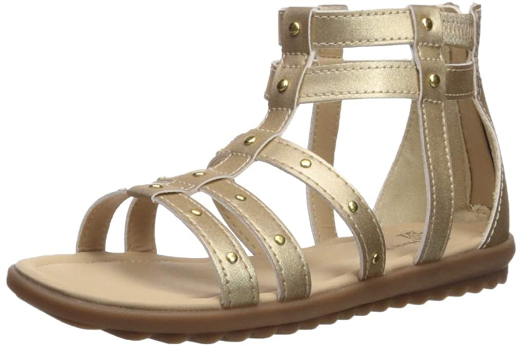 hush puppies gold sandals