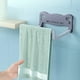 thumbnail image 5 of Folding Wall Mounted Washstand Bathroom Punching Rack Bathroom Toilet Bath Footbath Storage Rack, 5 of 7